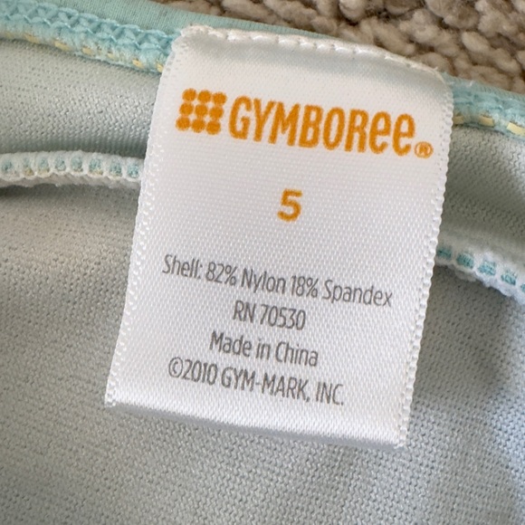 Gymboree Girl’s blue polka dot Two Piece bikini bathing suit Swimsuit Size 5 - Picture 4 of 10